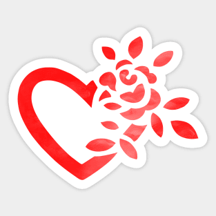 Heart Abstract Sticker